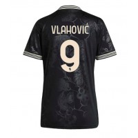 Stroje piłkarskie Juventus Dusan Vlahovic #9 Koszulka Trzeciej dla damskie 2025-26 Krótki Rękaw